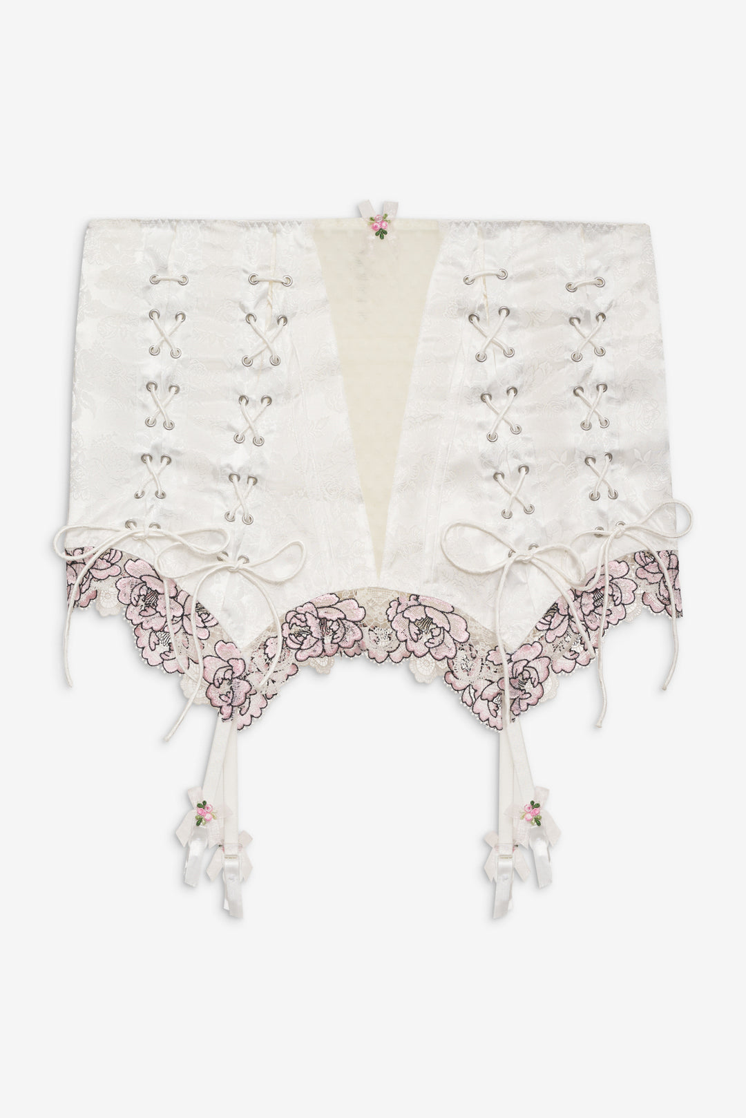 Marit Garter Skirt — White