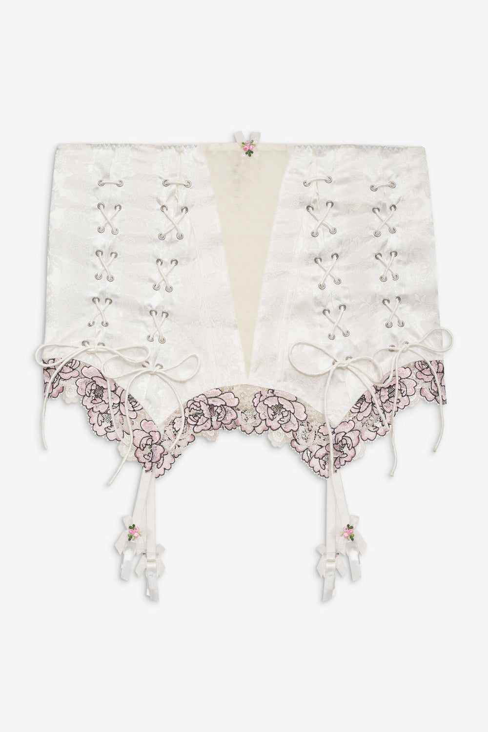 Marit Garter Skirt — White