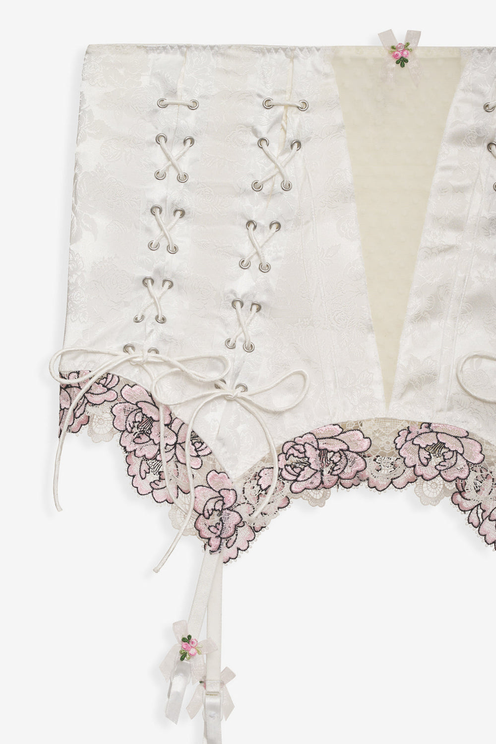 Marit Garter Skirt — White