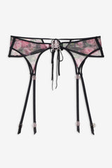Ciara Garter Belt — Black