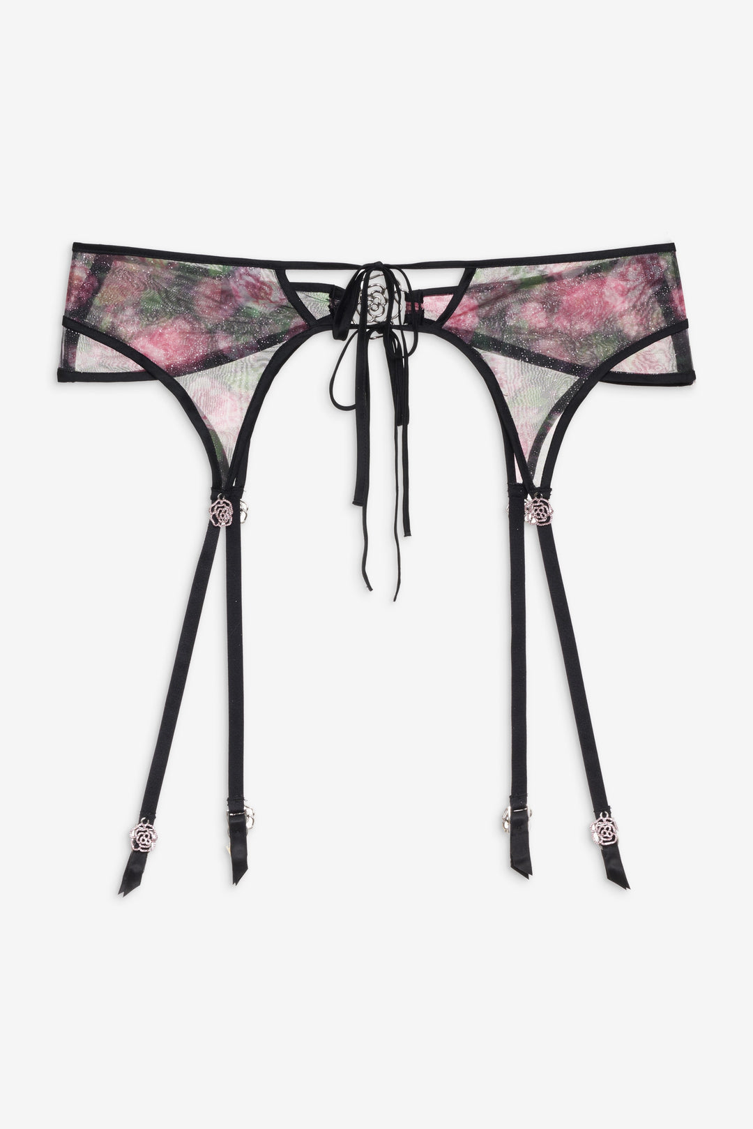 Ciara Garter Belt — Black