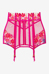 Anemone Floral Garter Skirt — Pink