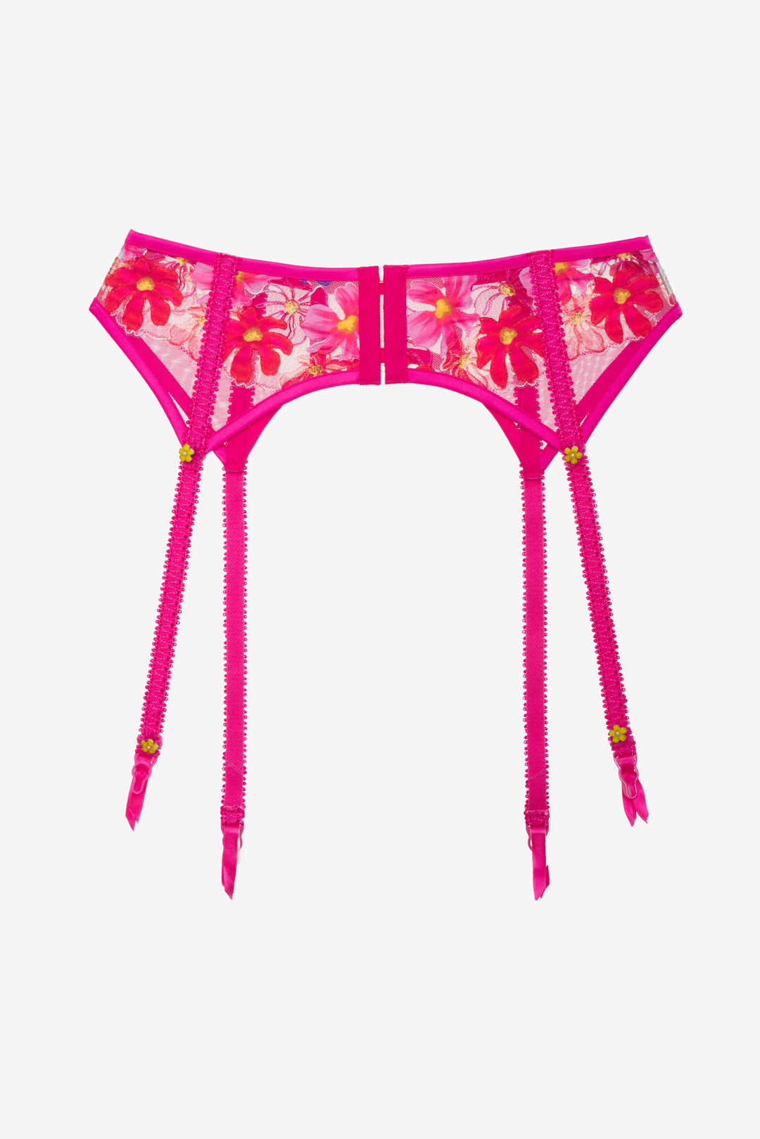 Anemone Garter Belt — Pink