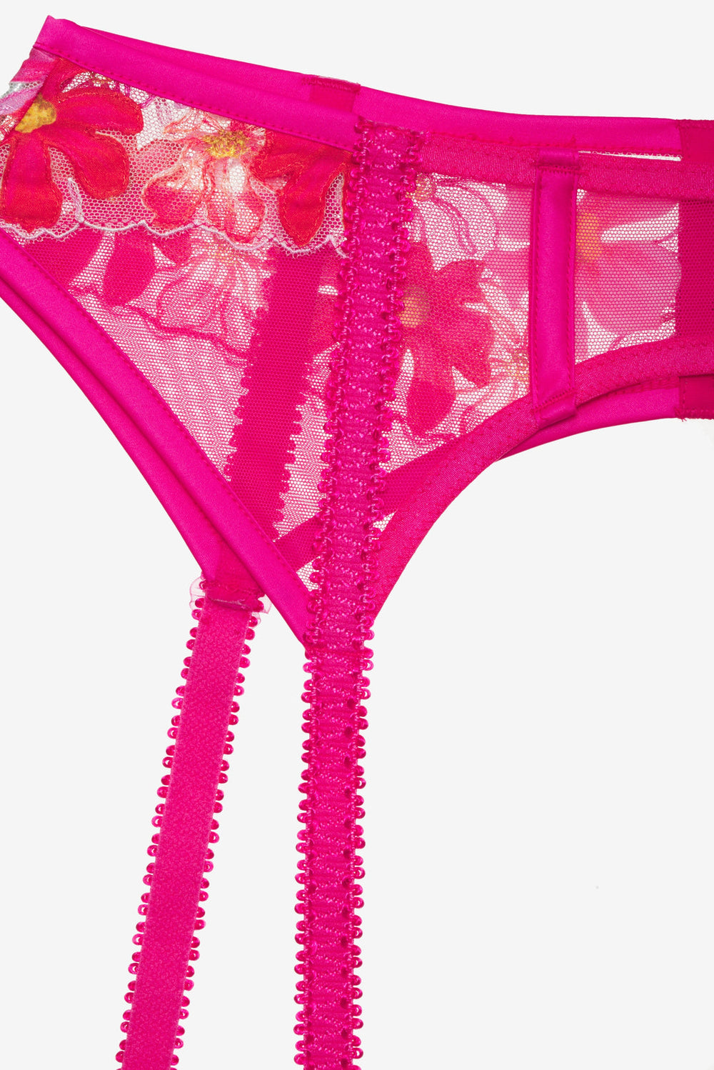 Anemone Garter Belt — Pink