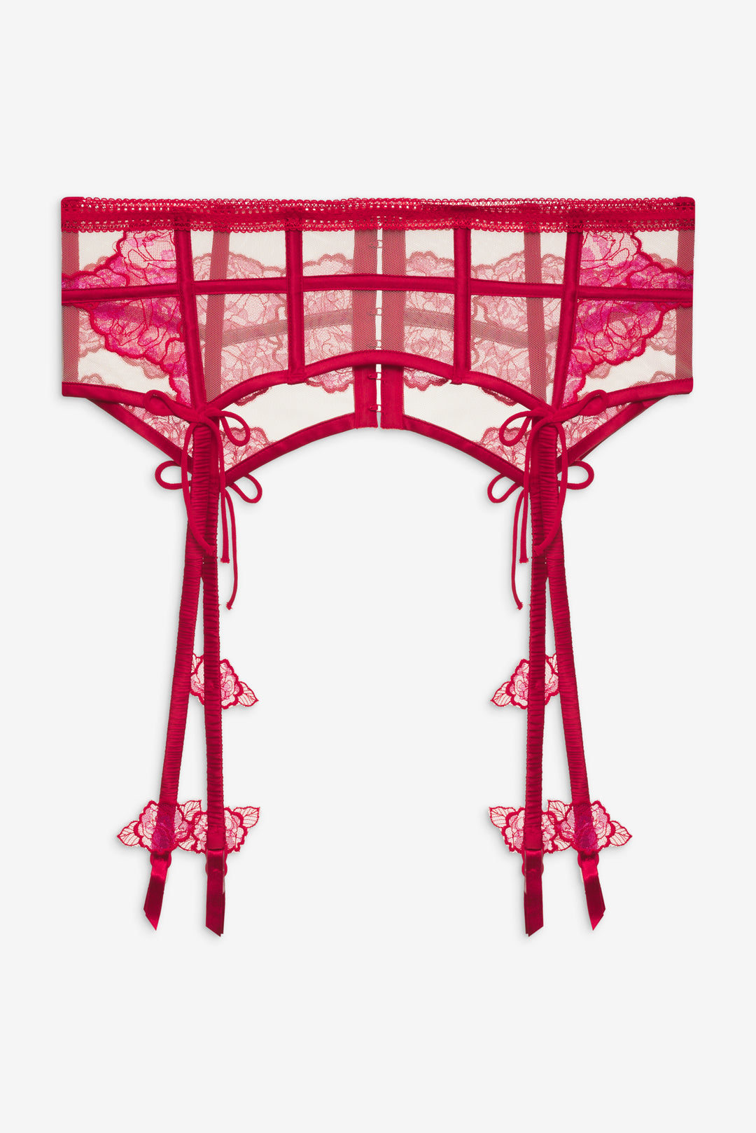Cordelia Garter Belt — Red
