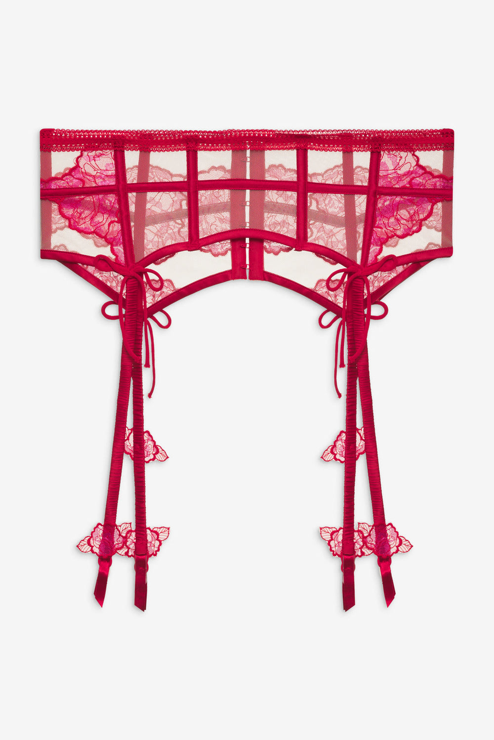 Cordelia Garter Belt — Red
