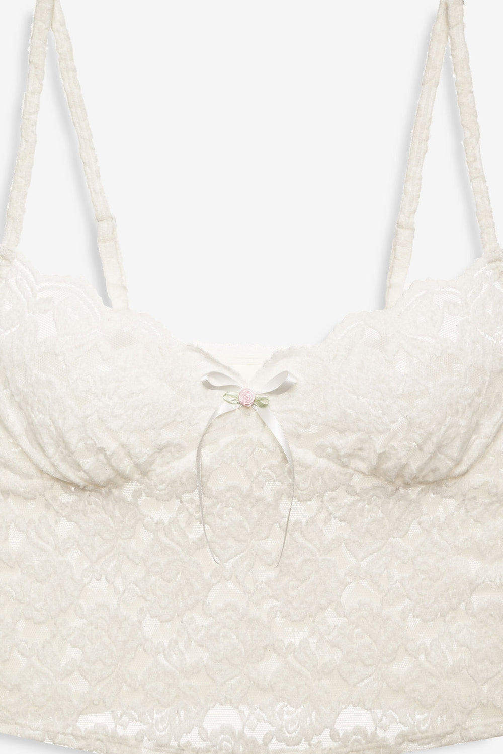 Cloud Lace Cami — White
