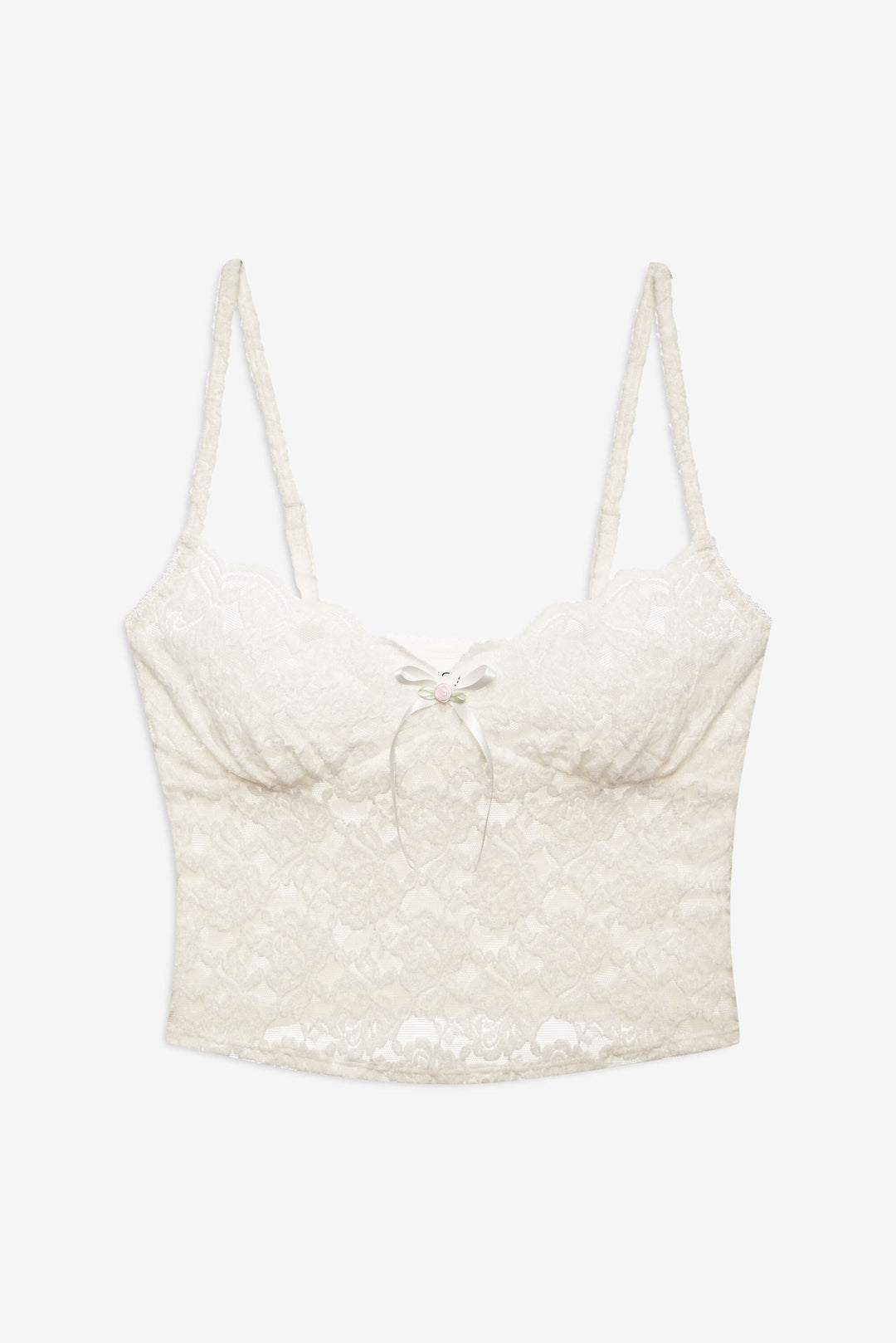 Cloud Lace Cami — White