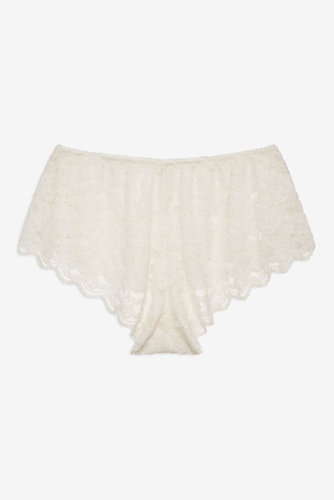 Cloud Lace Short — White