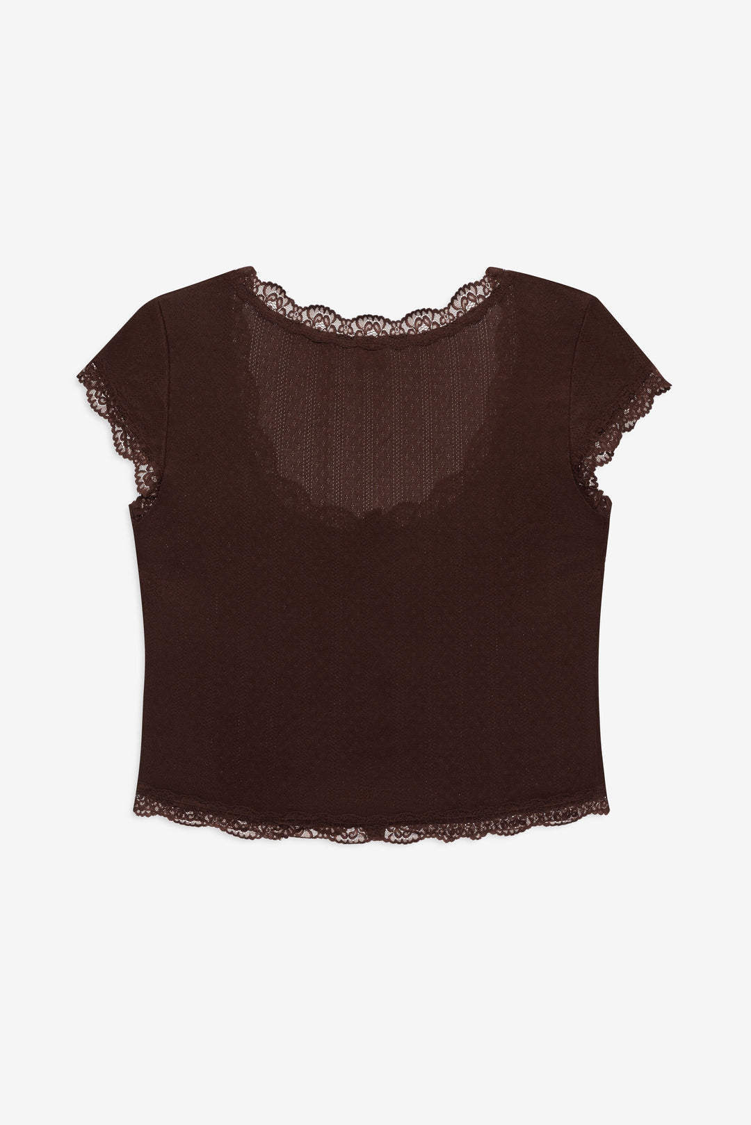 Elliana Sleep Top — Chocolate