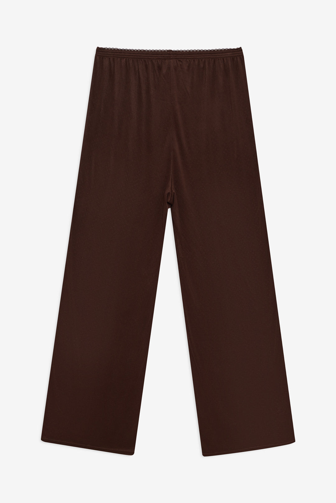 Elliana Wide Leg Pant — Chocolate