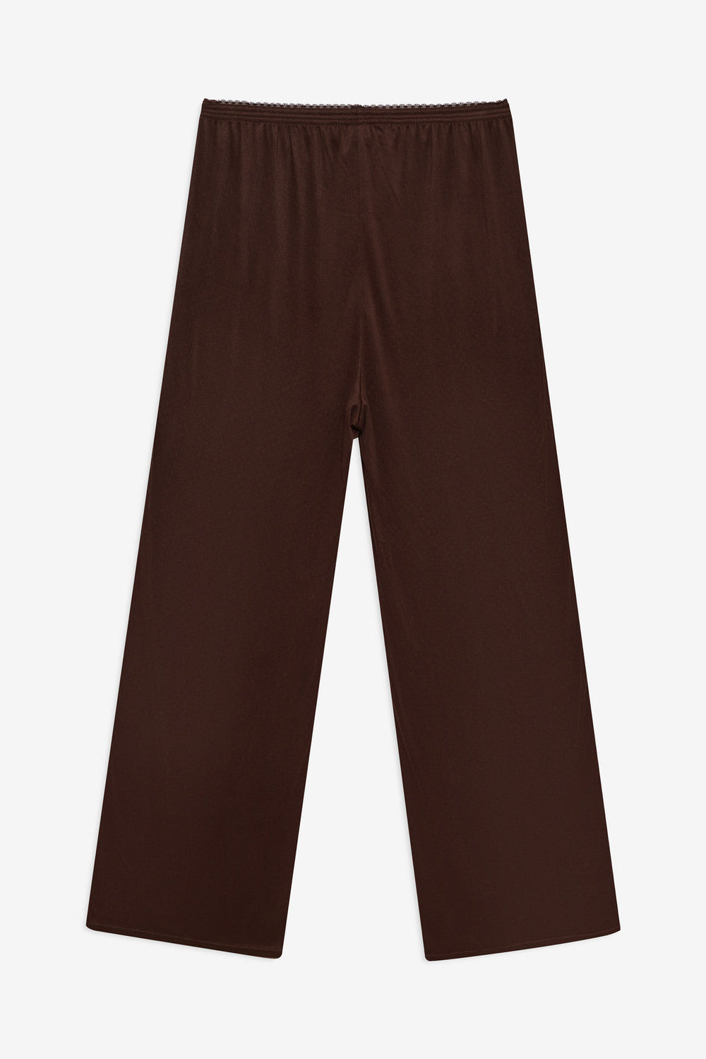 Elliana Wide Leg Pant — Chocolate