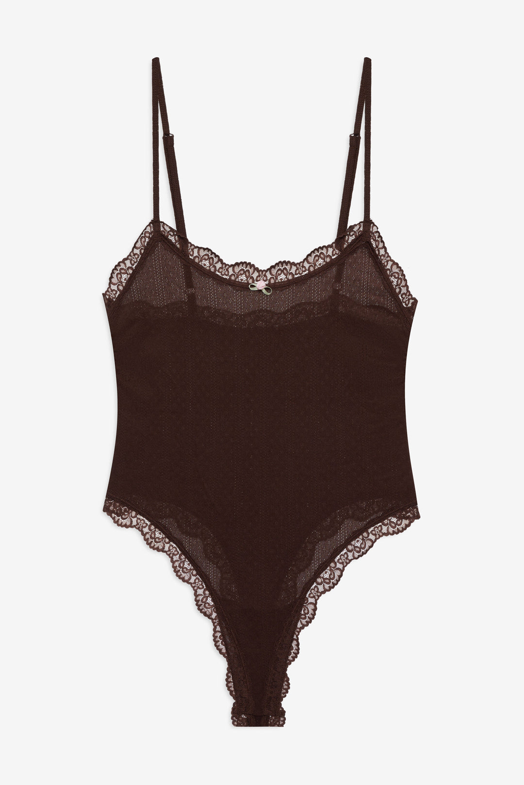 Elliana Bodysuit — Chocolate