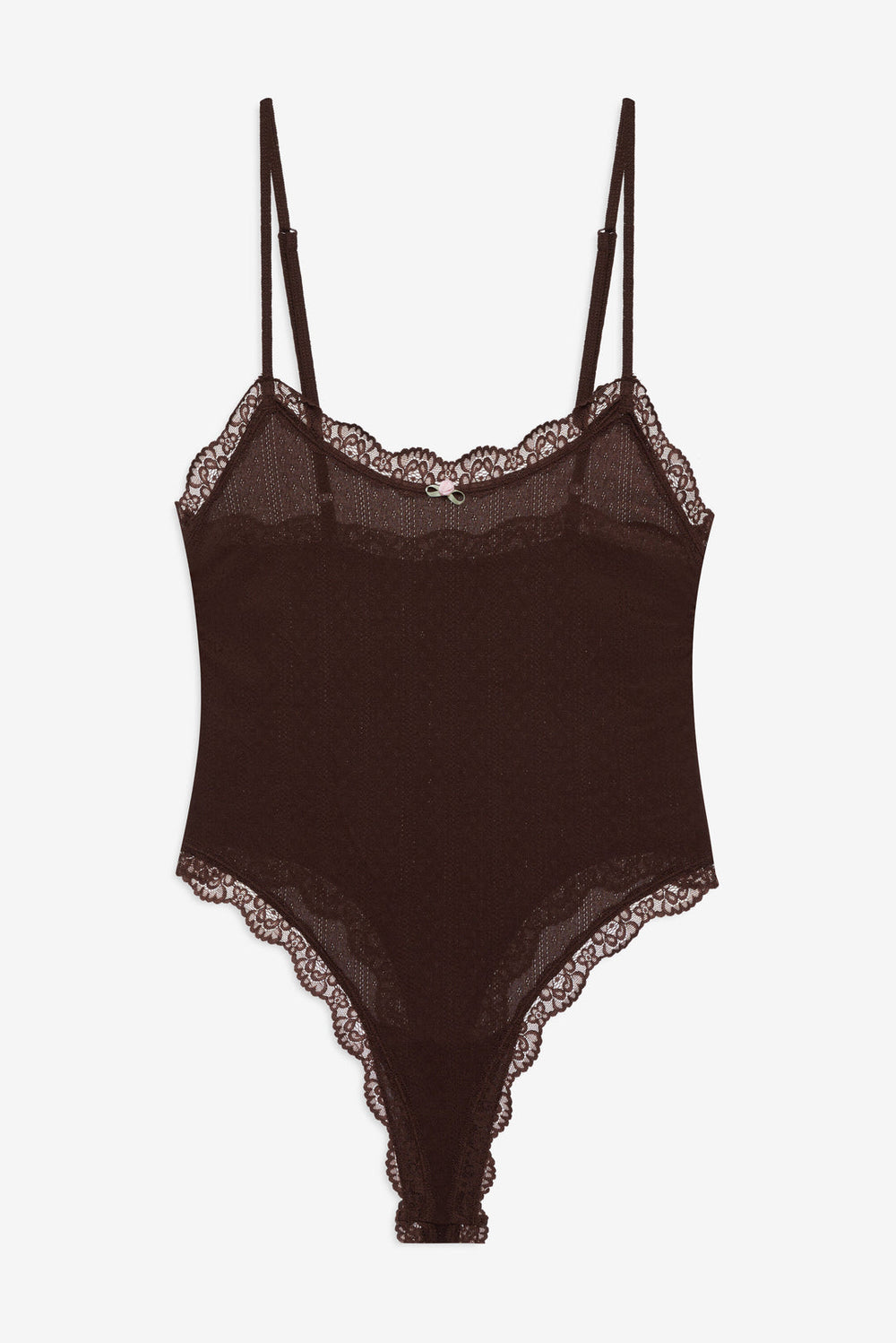 Elliana Bodysuit — Chocolate