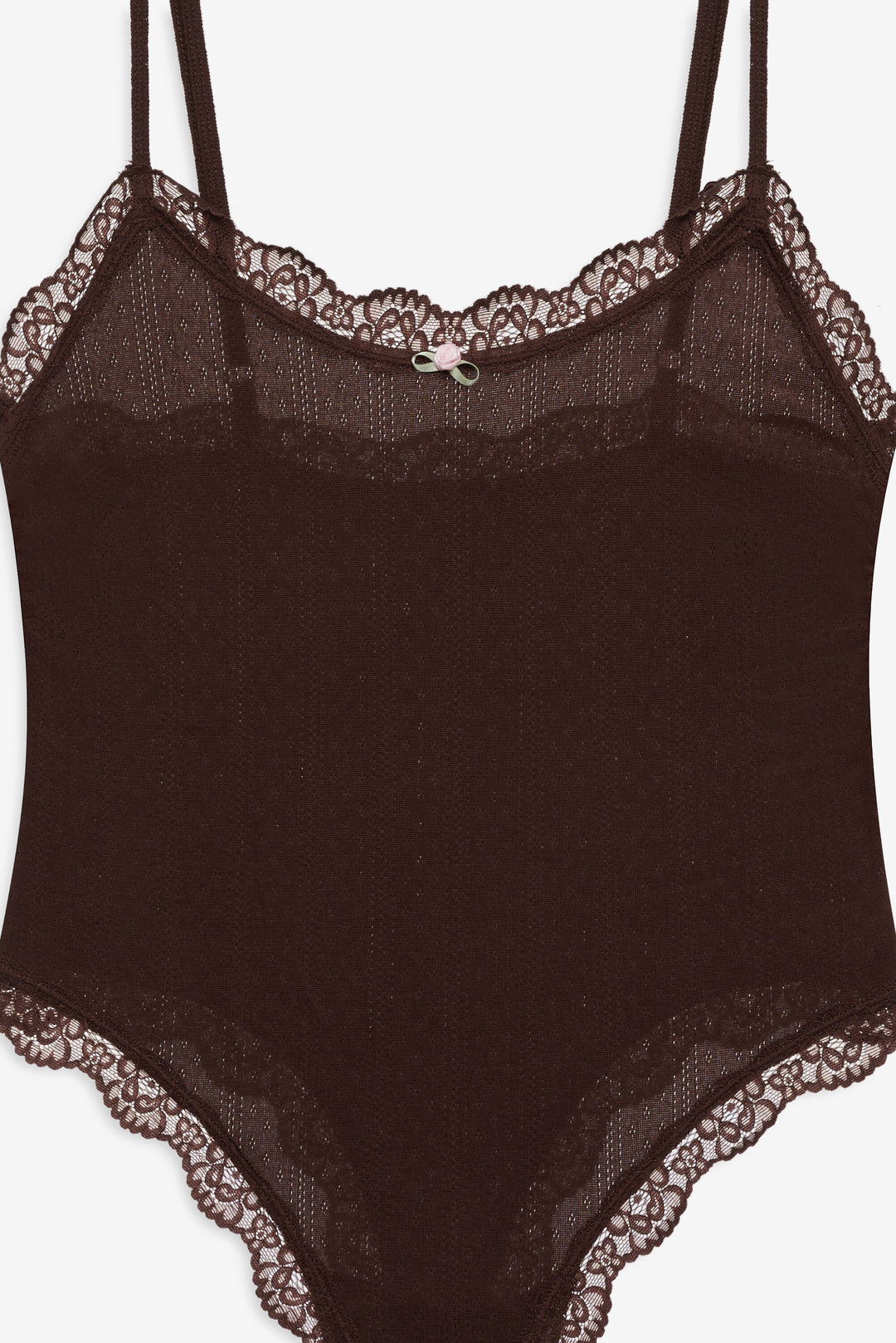 Elliana Bodysuit — Chocolate