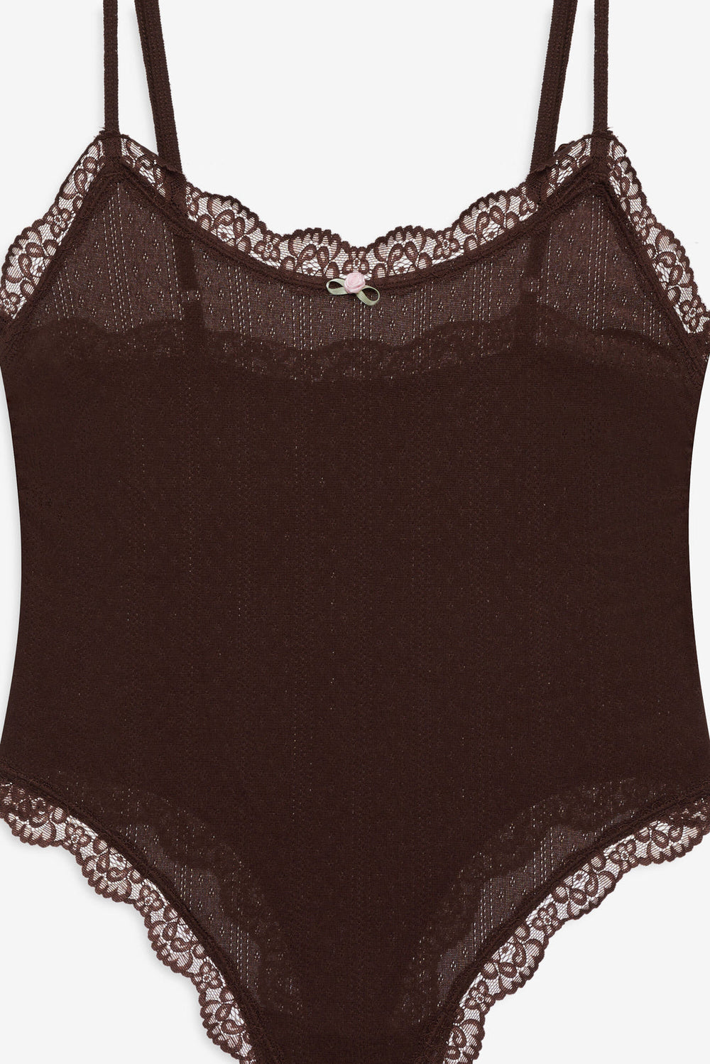 Elliana Bodysuit — Chocolate