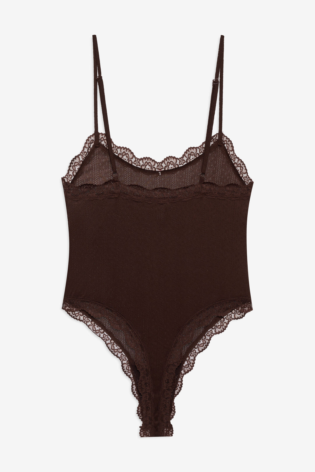 Elliana Bodysuit — Chocolate