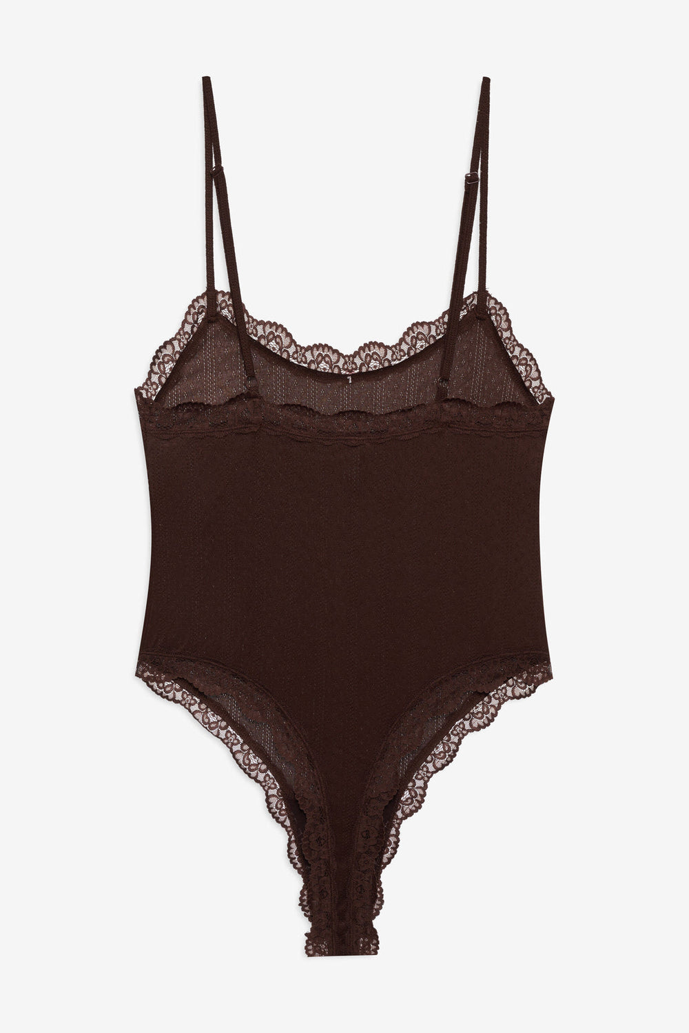 Elliana Bodysuit — Chocolate
