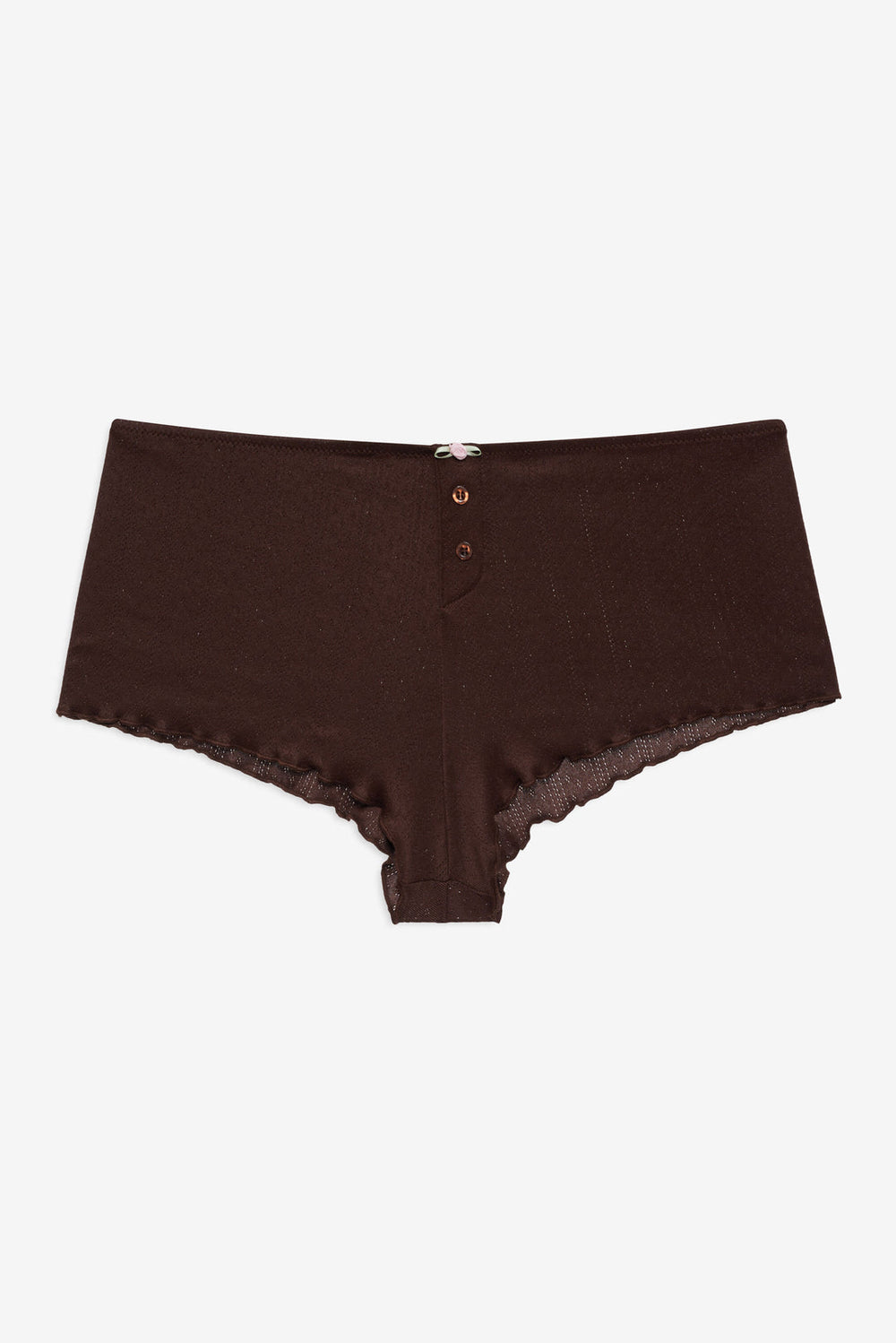 Elliana Sleep Short — Chocolate