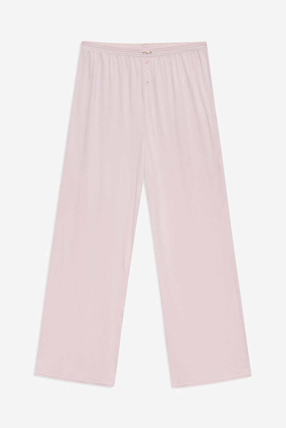 Elliana Wide Leg Pant — Dusty Pink