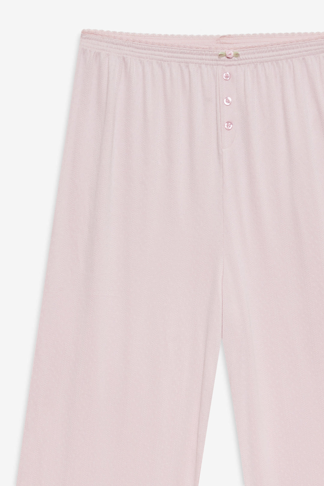 Elliana Wide Leg Pant — Dusty Pink