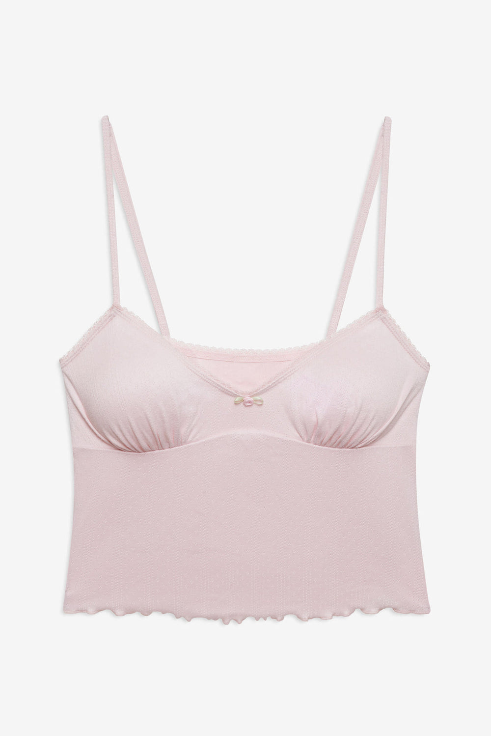 Elliana Sleep Top — Dusty Pink