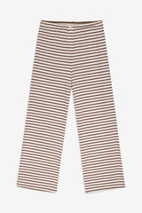 Bella Wide Leg Pant — Brown