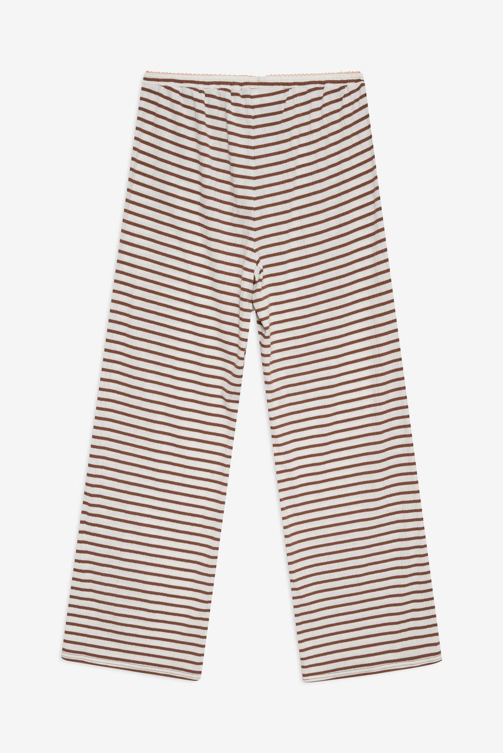 Bella Wide Leg Pant — Brown