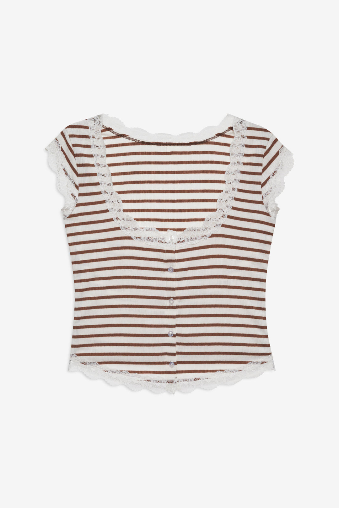 Bella Sleep Top — Brown