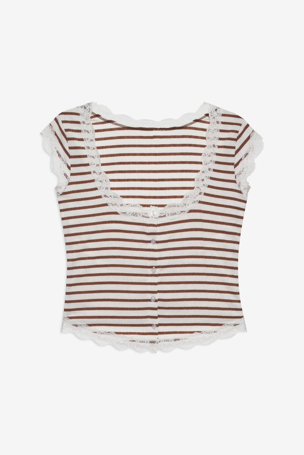 Bella Sleep Top — Brown