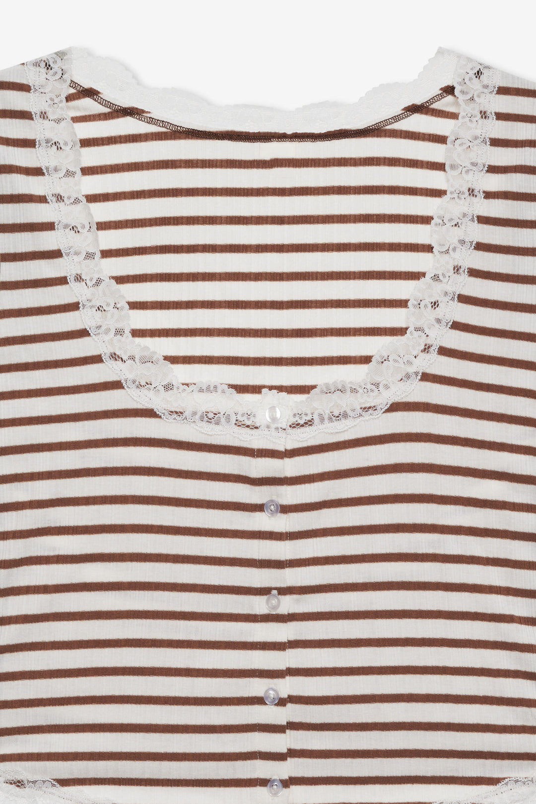 Bella Sleep Top — Brown