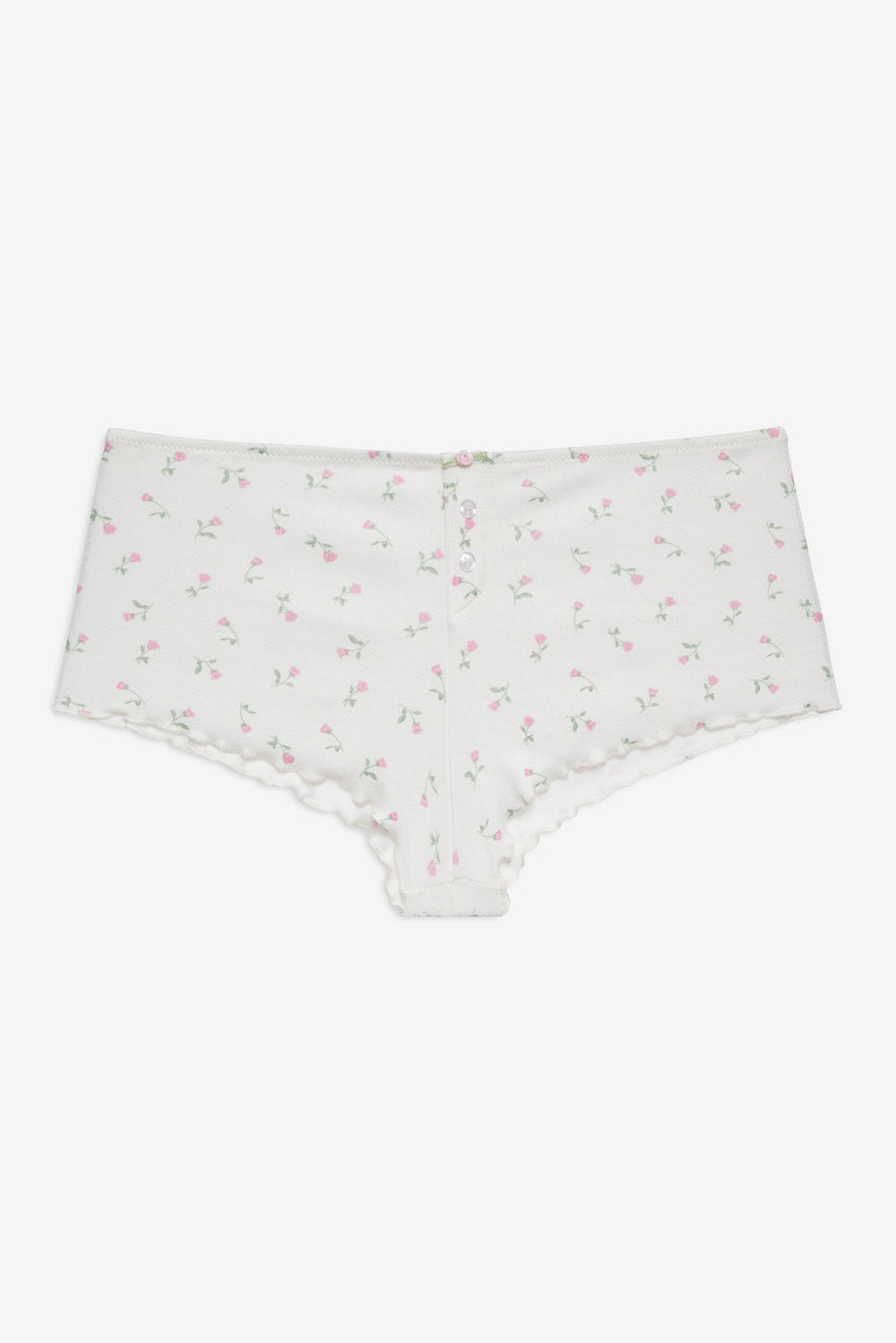 Elliana Sleep Short — White