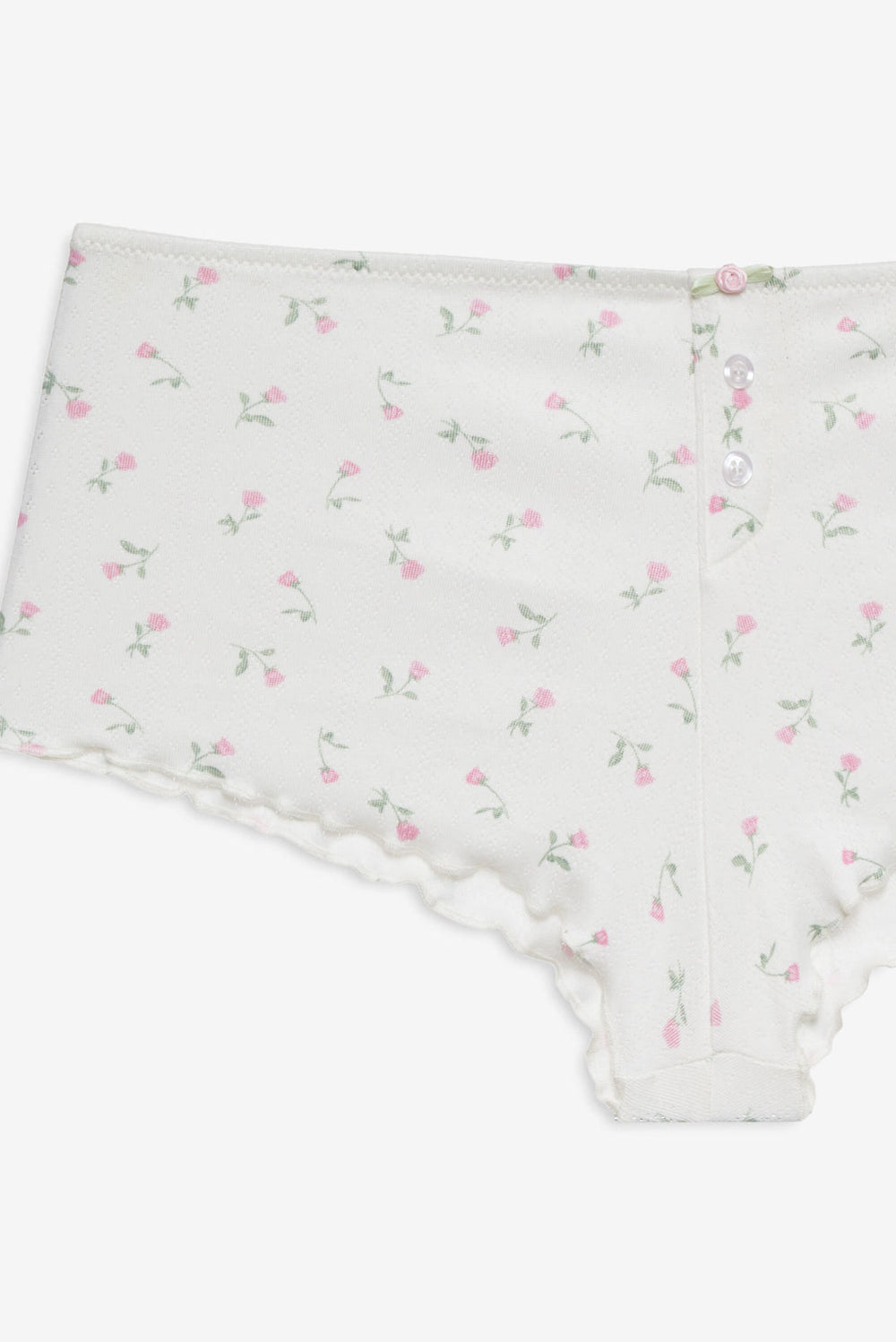 Elliana Sleep Short — White