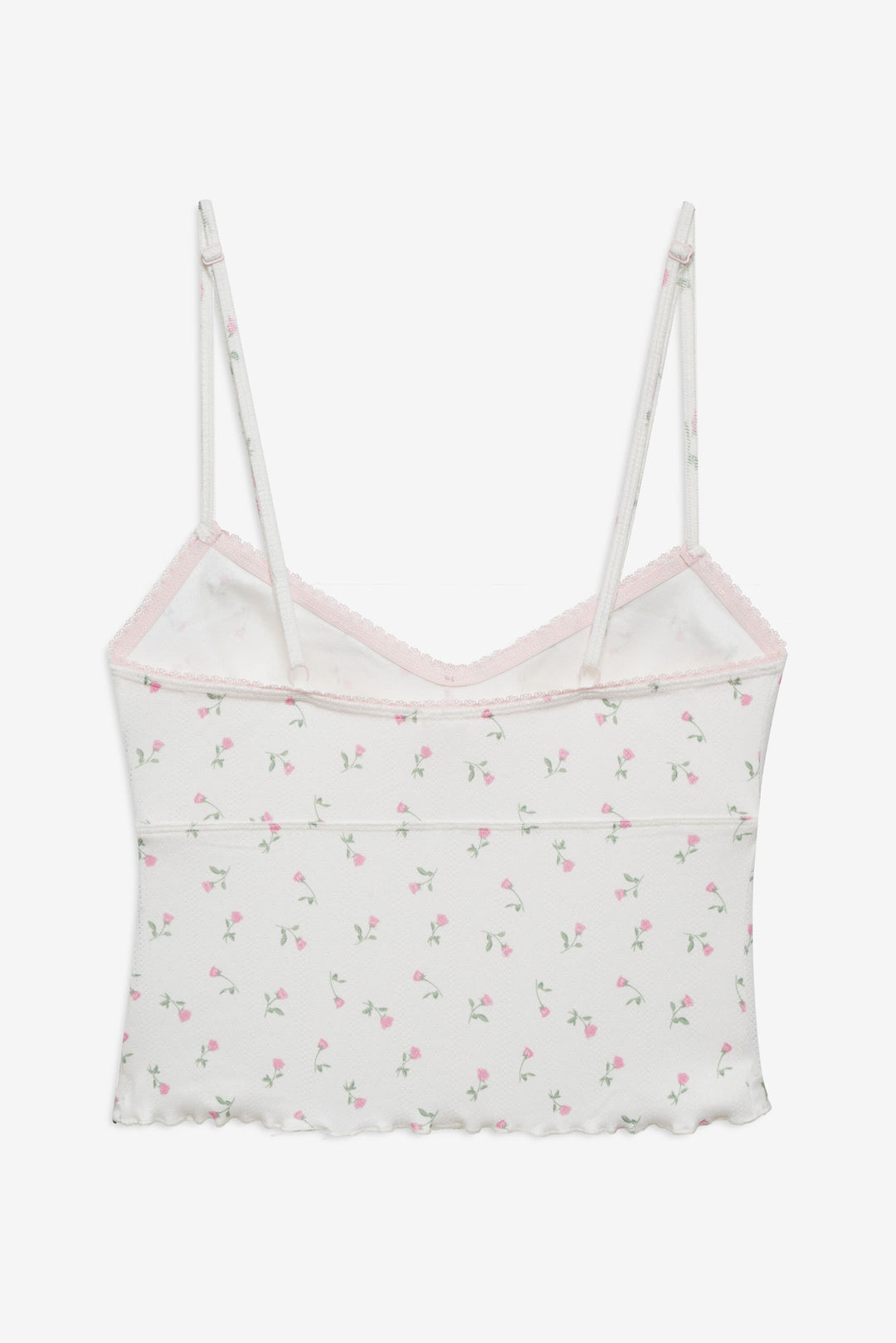 Elliana Sleep Top — White