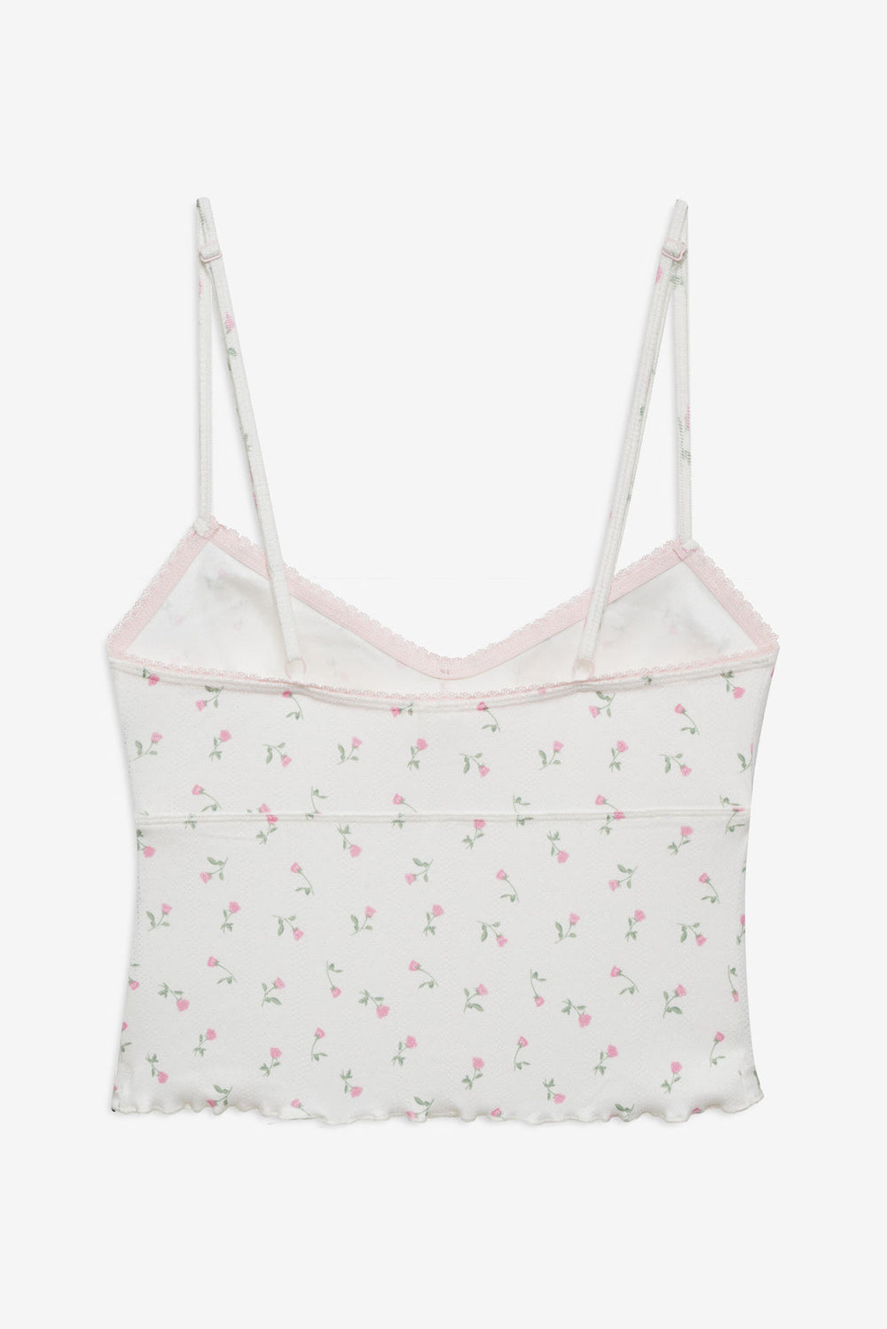 Elliana Sleep Top — White