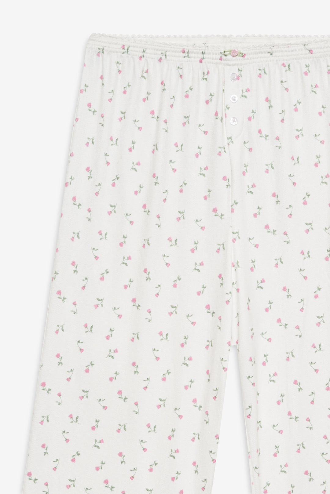 Elliana Wide Leg Pant — White