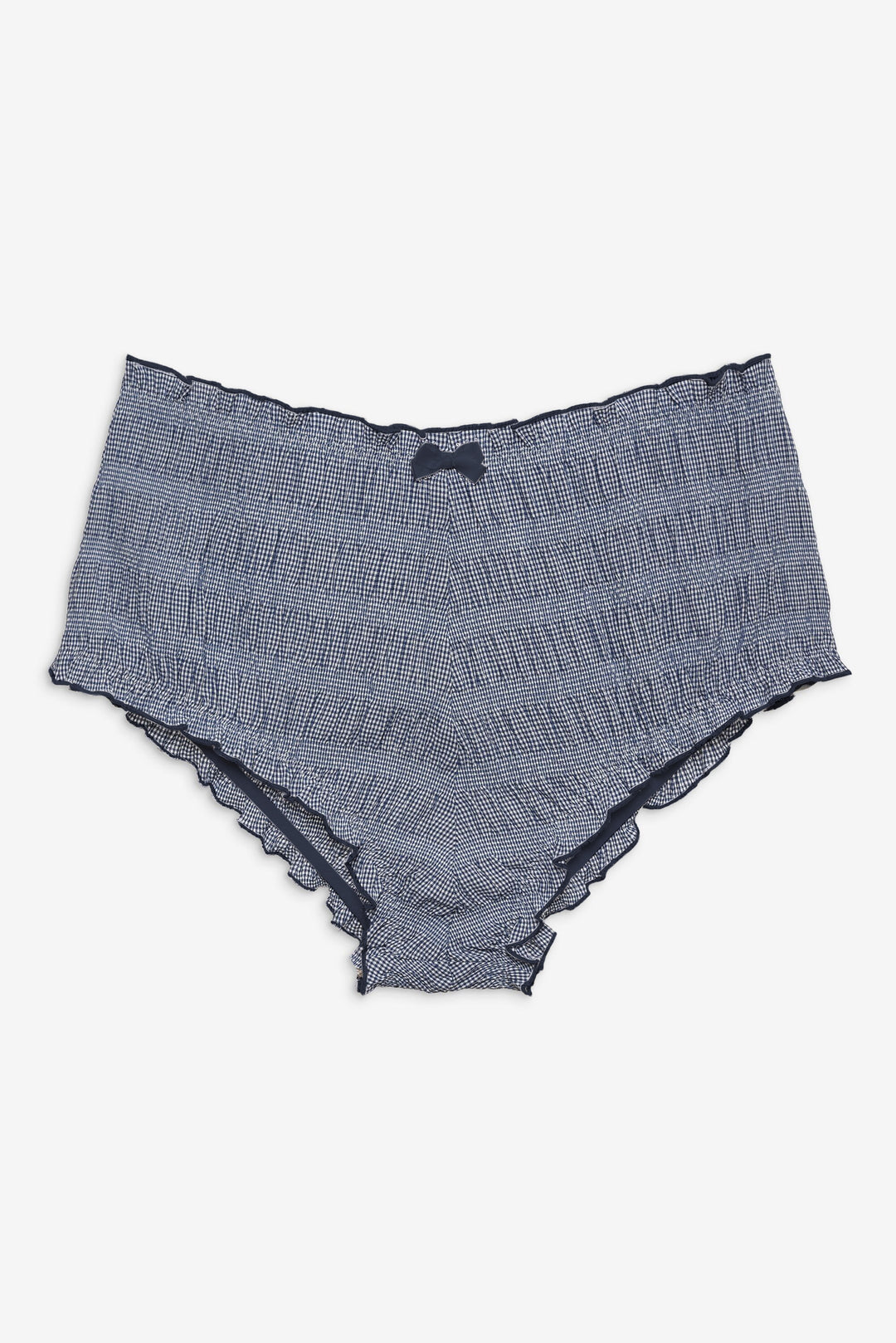 Denim Hearts Bloomer Short — Blue