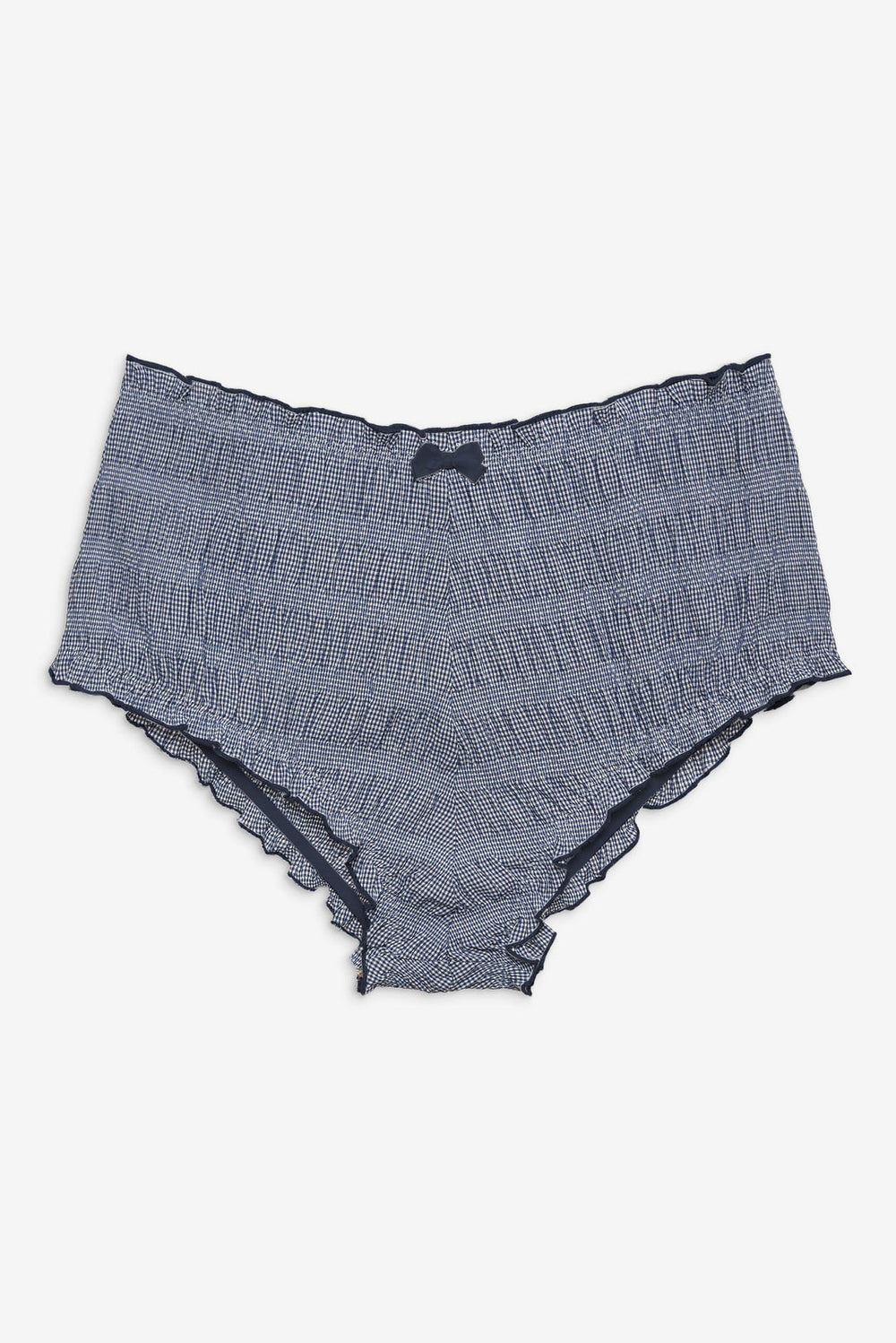Denim Hearts Bloomer Short — Blue