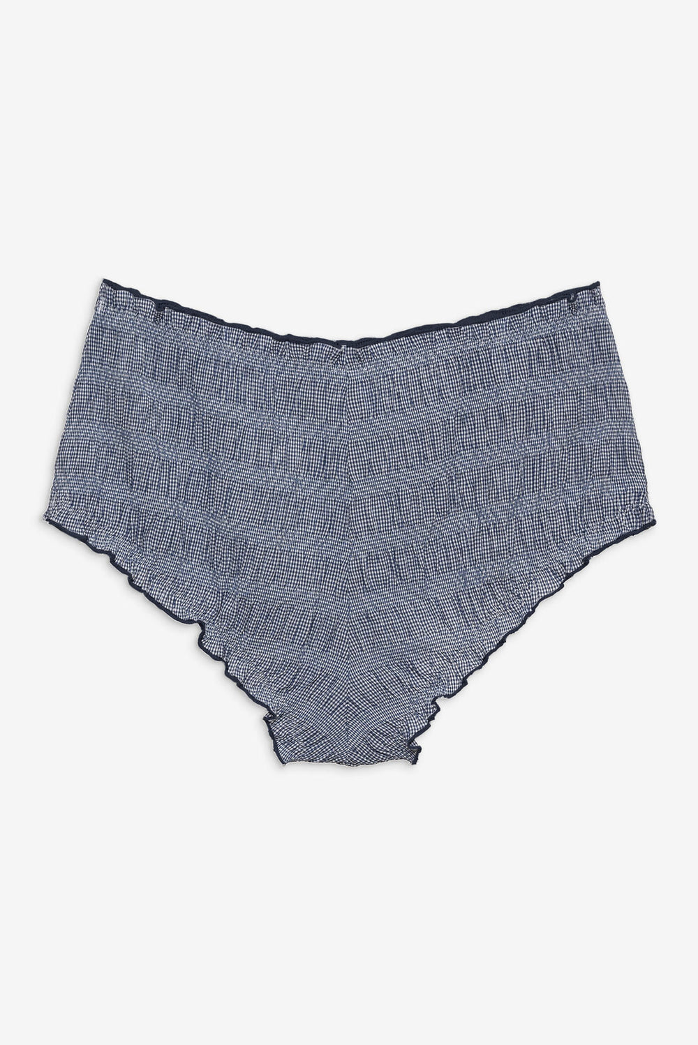 Denim Hearts Bloomer Short — Blue