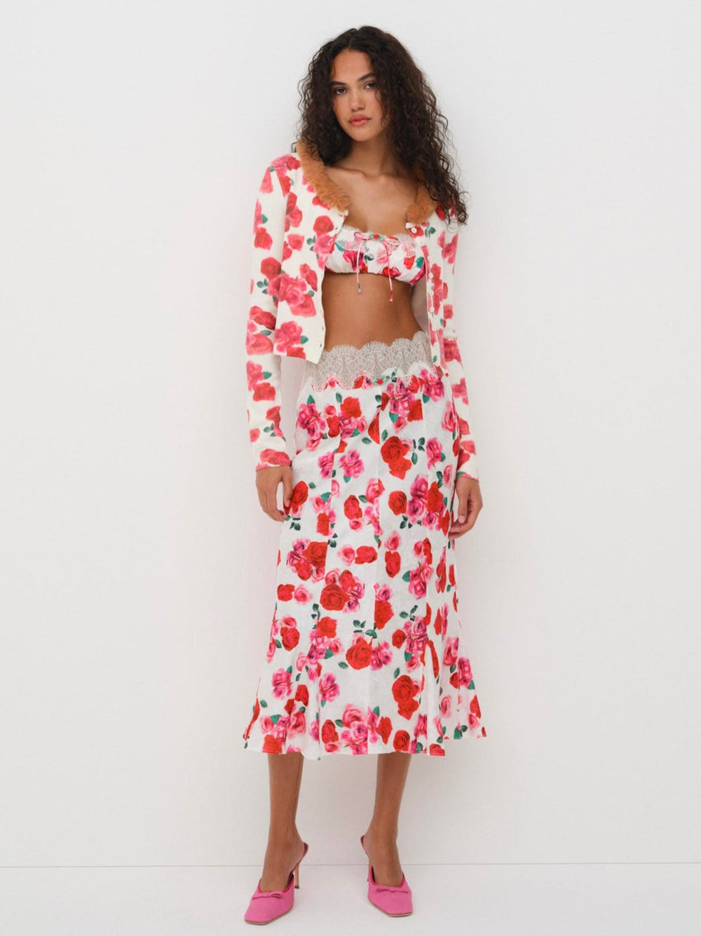 Carol Cardigan — Red