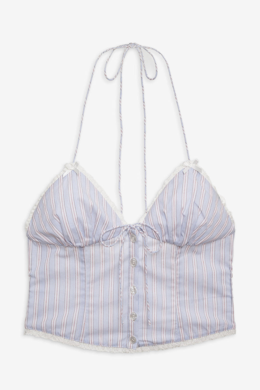 Lakeside Stripe Top — Blue