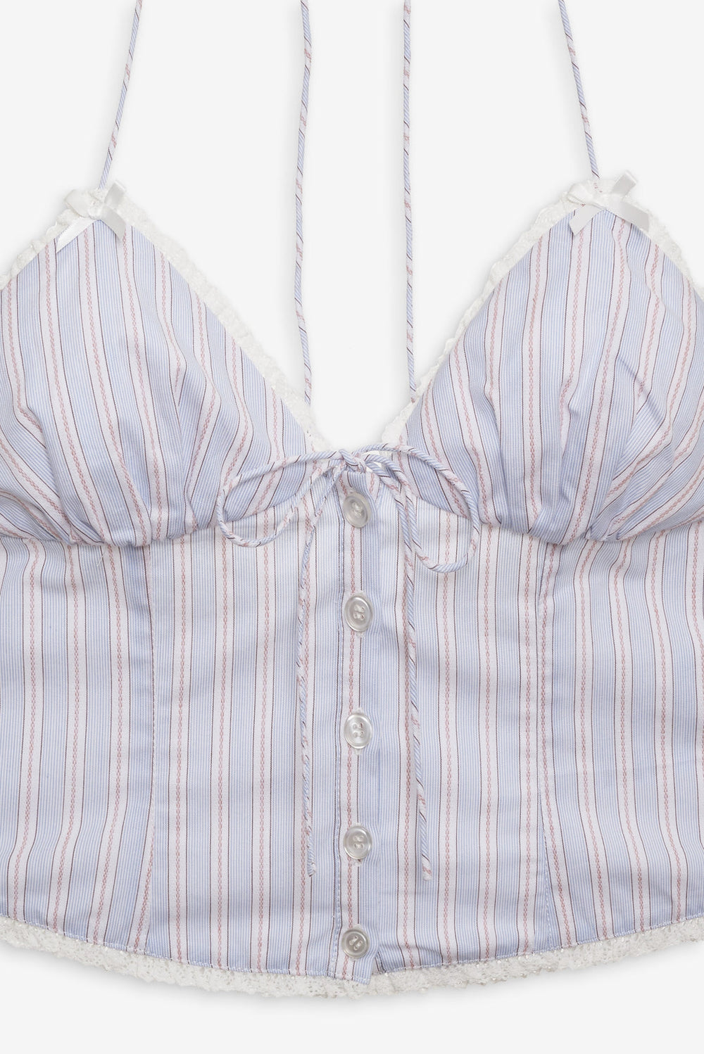 Lakeside Stripe Top — Blue