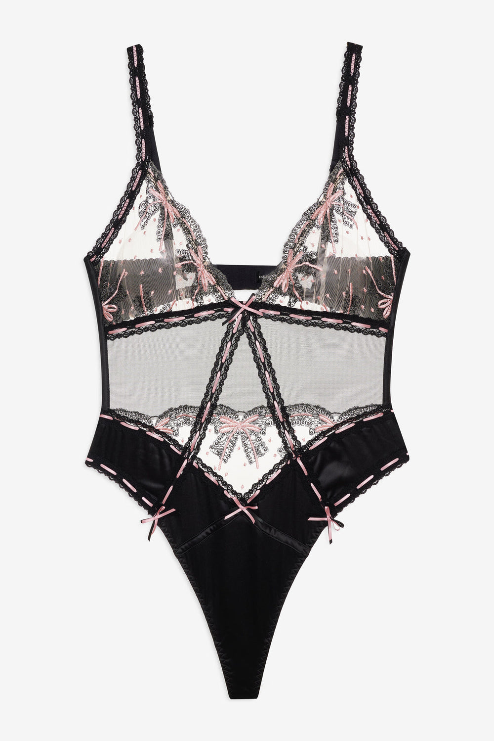 Love Letters Bodysuit — Black