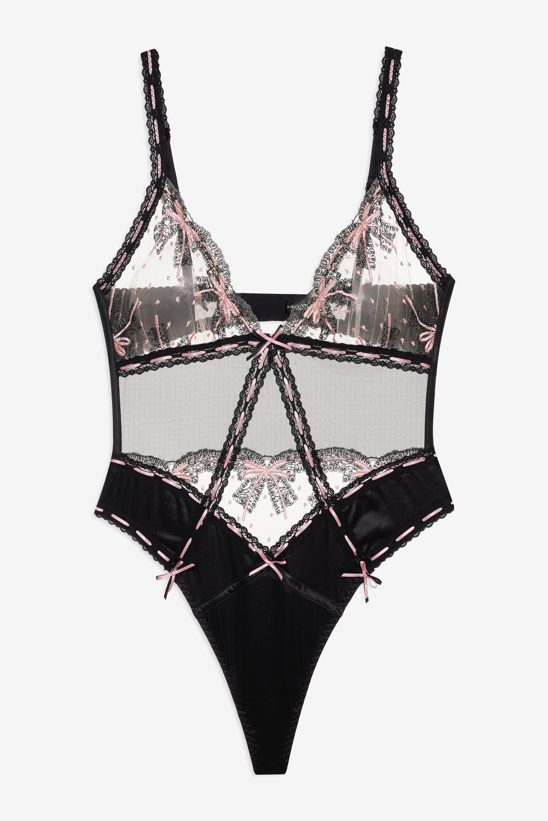 Love Letters Bodysuit — Black