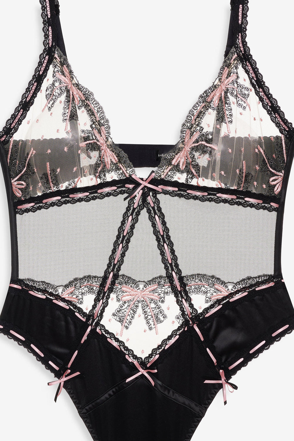 Love Letters Bodysuit — Black