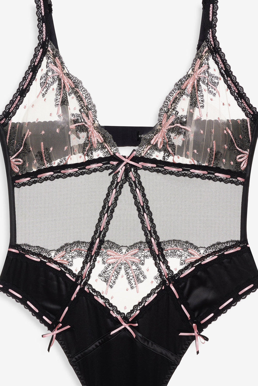 Love Letters Bodysuit — Black
