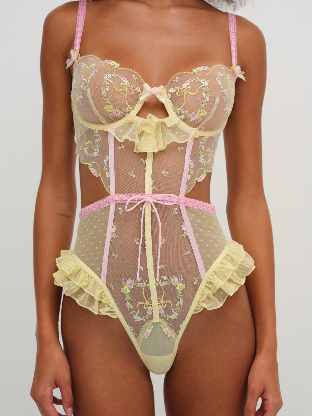 Sunny Bouquet Teddy — Multi Yellow