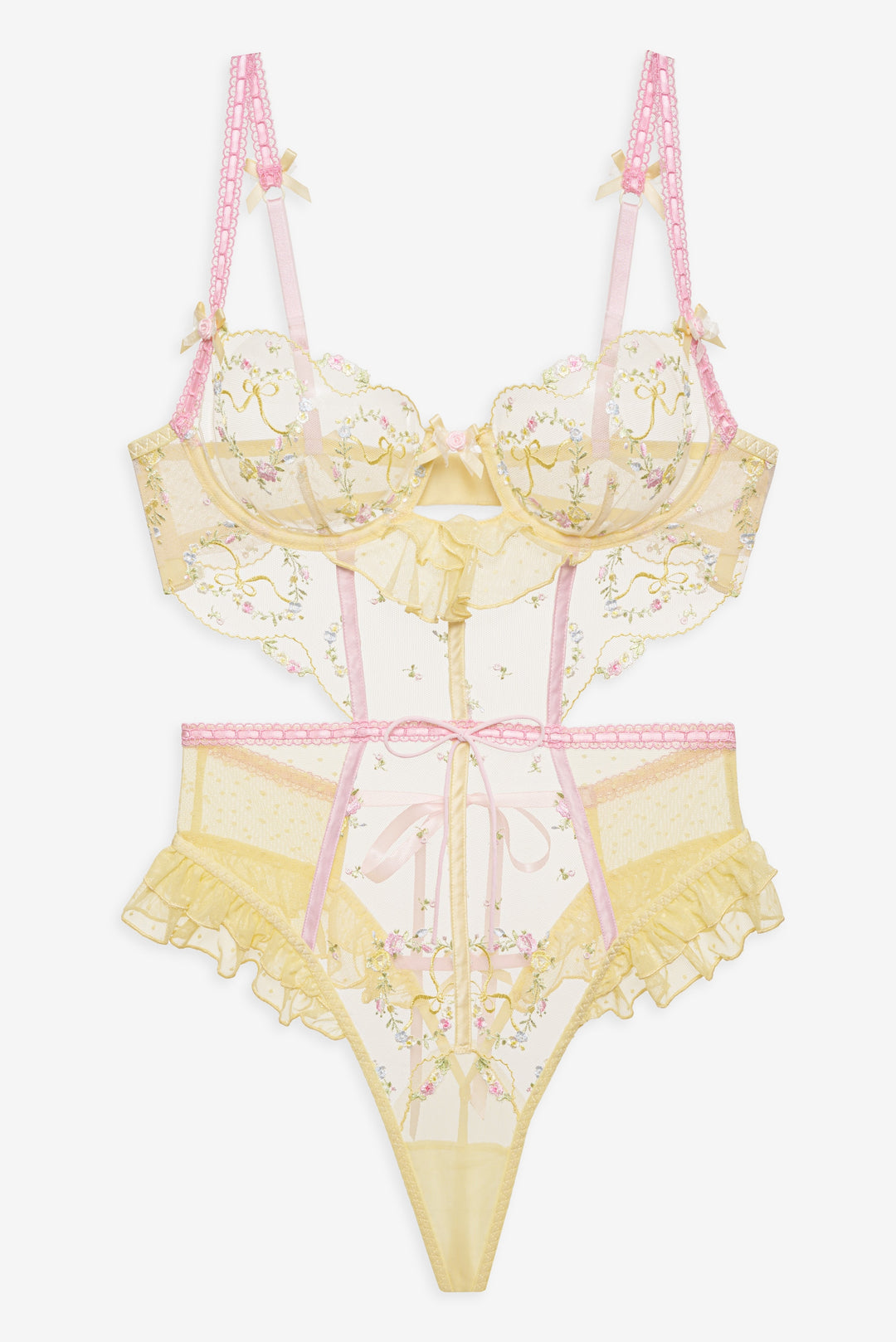 Sunny Bouquet Teddy — Multi Yellow