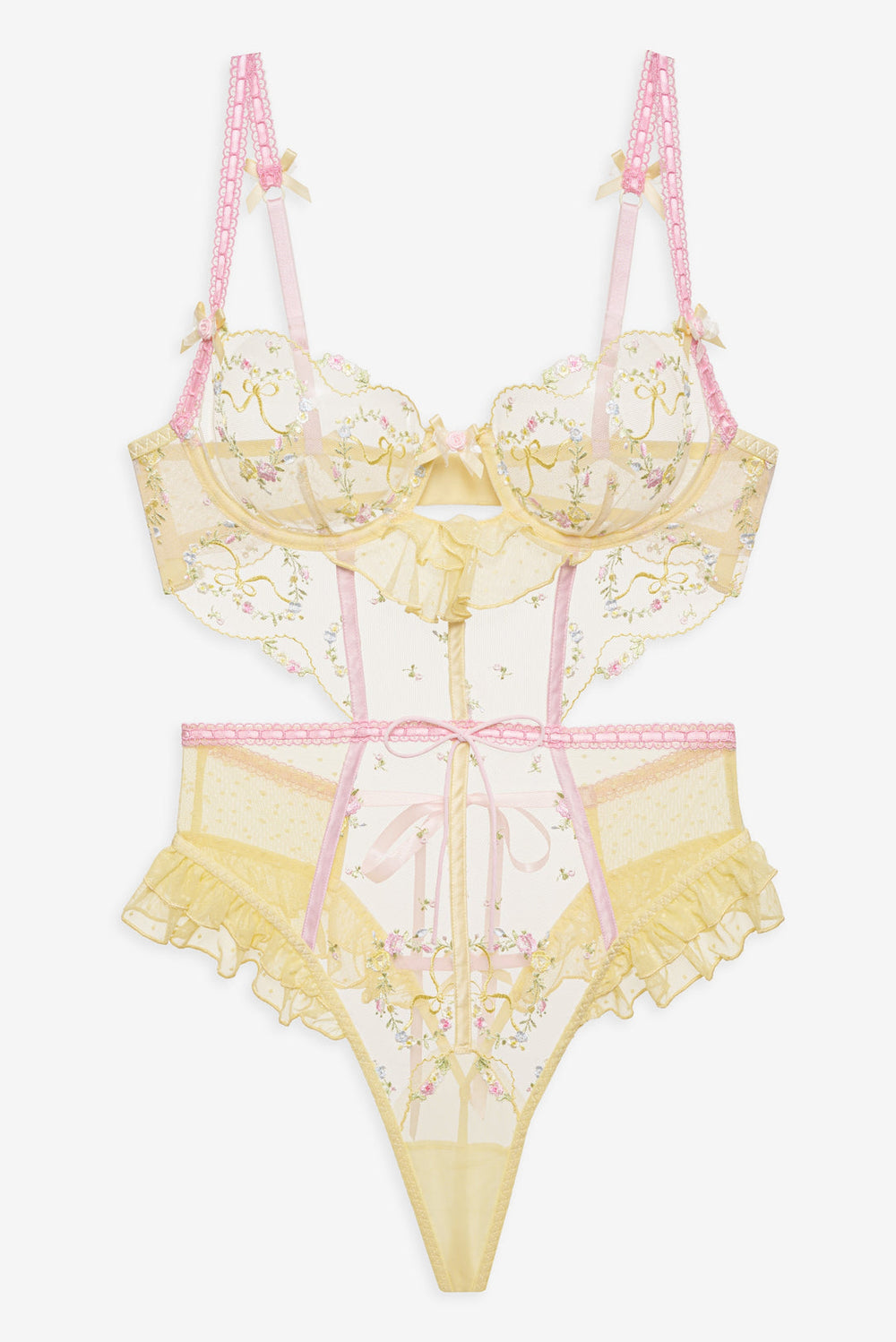 Sunny Bouquet Teddy — Multi Yellow