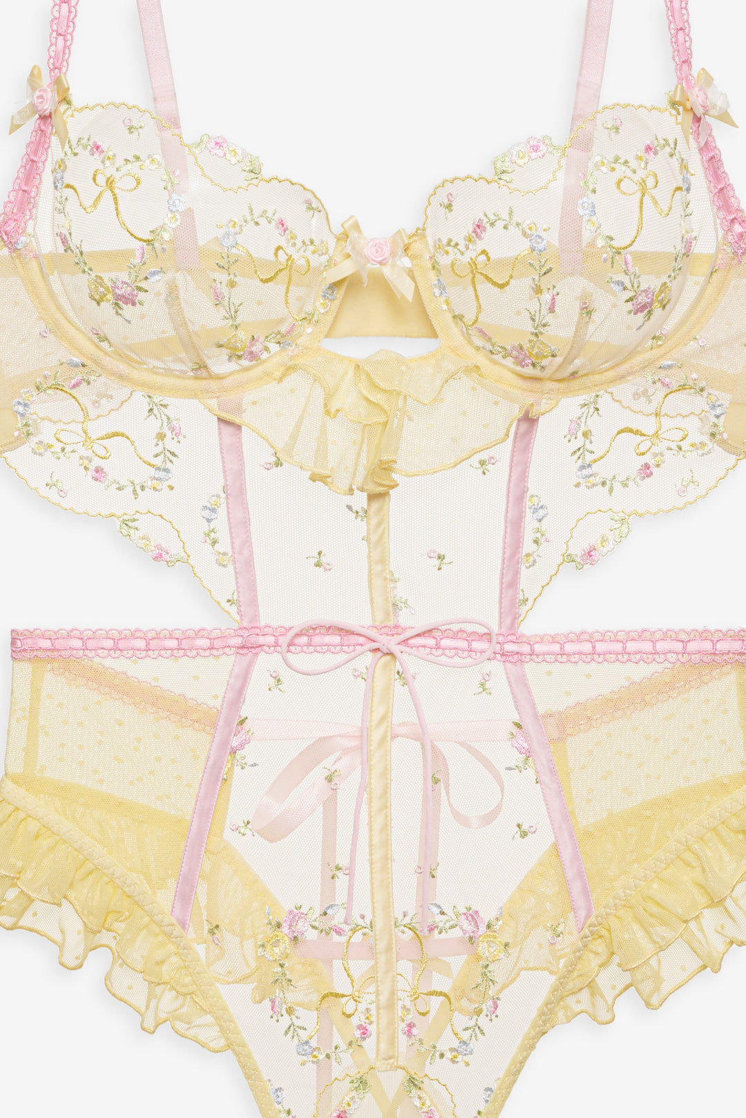 Sunny Bouquet Teddy — Multi Yellow